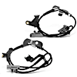 APABS2085 2 Pcs Front ABS Wheel Speed Sensor