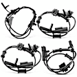 APABS2106 4 Pcs Front & Rear ABS Wheel Speed Sensor