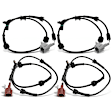APABS2314 4 Pcs Front & Rear ABS Wheel Speed Sensor