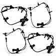 APABS2472 4 Pcs Front & Rear ABS Wheel Speed Sensor