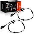 APABS3056 2 Pcs Rear ABS Wheel Speed Sensor