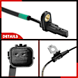 APABS3679 Front Passenger ABS Wheel Speed Sensor with Wire Harness