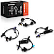 APABS4144 4 Pcs Front & Rear ABS Wheel Speed Sensor