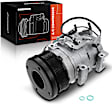 2016 Toyota Sequoia - A/C Compressor, 10SR19C Style, It comes With Clutch, With Clutch, 8-Groove Pulley, 5.7L 8Cyl