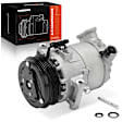 APACC002 AC Compressor with Clutch with 5-Groove Pulley