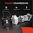 APACC012 AC Compressor with Clutch with 6-Groove Pulley