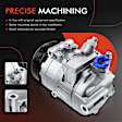 APACC014 AC Compressor with Clutch & Pulley