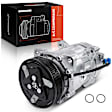 1995 Volkswagen Cabrio - A/C Compressor, With Clutch, 6-Groove Pulley, 2.0L 4Cyl