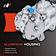 1995 Volkswagen Cabrio - A/C Compressor, With Clutch, 6-Groove Pulley, 2.0L 4Cyl
