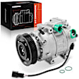 2018 Hyundai Santa Fe Sport - A/C Compressor, With Clutch, 6-Groove Pulley, 2.4L 4Cyl