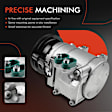 APACC035 AC Compressor with Clutch with 4-Groove Pulley
