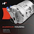 APACC046 AC Compressor with Clutch with 7-Groove Pulley