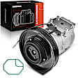 1996 Honda Accord - A/C Compressor, With Clutch, 6-Groove Pulley, 2.2L 4Cyl