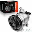 2011 Ram 1500 - A/C Compressor, With Clutch, 6-Groove Pulley, 5.7L 8Cyl
