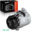 2009 BMW X3 - A/C Compressor, With Clutch, 6-Groove Pulley, 3.0L 6Cyl