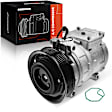1997 Jeep Grand Cherokee - A/C Compressor, 10PA17C Compressor, With Clutch, 7-Groove Pulley, 5.2L 8Cyl