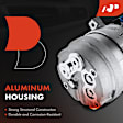APACC092 AC Compressor with Clutch with 6-Groove Pulley