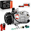 APACC1009PG AC Compressor with 6-Groove Pulley HV14