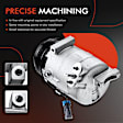 APACC113 AC Compressor with Clutch & Pulley