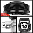 APACC124 AC Compressor with Clutch & Pulley