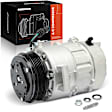 APACC125 AC Compressor with Clutch with 5-Groove Pulley