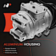 APACC147 AC Compressor with Clutch with 6-Groove Pulley