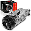 APACC151 AC Compressor with Clutch with 6-Groove Pulley