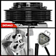 APACC154 AC Compressor with Clutch & Pulley