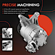 APACC163 AC Compressor with Clutch with 6-Groove Pulley