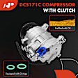 2014 BMW 528i - A/C Compressor, With Clutch, 6-Groove Pulley, 2.0L 4Cyl