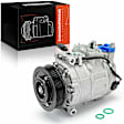 2014 Volkswagen Tiguan - A/C Compressor, It comes With DCS17E Compressor, Clutch and 6-Groove Pulley, With Clutch, 6-Groove Pulley, 2.0L 4Cyl