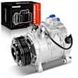 APACC187 AC Compressor with Clutch with 6-Groove Pulley