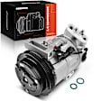 2006 Infiniti M35 - A/C Compressor, With Clutch, 4-Groove Pulley, 3.5L 6Cyl