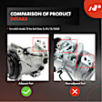 2006 Infiniti M35 - A/C Compressor, With Clutch, 4-Groove Pulley, 3.5L 6Cyl