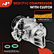 2017 Ford F-150 - A/C Compressor, With Clutch, 4-Groove Pulley, 3.5L 6Cyl