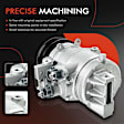 2015 Ford F-150 - A/C Compressor, With Clutch, 6-Groove Pulley, 2.7L 6Cyl