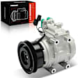 2006 Hyundai Tucson - A/C Compressor, Comes With 10PA15C Compressor and Clutch, With Clutch, 4-Groove Pulley, 2.0L 4Cyl
