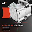 2005 Ford Escape - A/C Compressor, With FS10 Compressor, With Clutch, 6-Groove Pulley, 3.0L 6Cyl