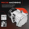 2005 Ford Escape - A/C Compressor, With FS10 Compressor, With Clutch, 6-Groove Pulley, 3.0L 6Cyl