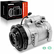 APACC228 AC Compressor with Clutch with 6-Groove Pulley