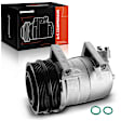 APACC230 AC Compressor with Clutch with 5-Groove Pulley
