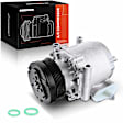 APACC248 AC Compressor with Clutch with 6-Groove Pulley