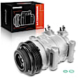 APACC253 AC Compressor with Clutch with 6-Groove Pulley