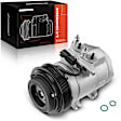 APACC256 AC Compressor with Clutch with 6-Groove Pulley