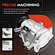 2010 Mazda 3 - A/C Compressor, With Clutch, 5-Groove Pulley, 2.0L 4Cyl