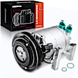 2011 Kia Soul - A/C Compressor, VS12M Compressor Clutch Included, With Clutch, 4-Groove Pulley, 2.0L 4Cyl