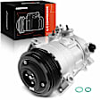 APACC286 AC Compressor with Clutch with 4-Groove Pulley