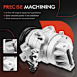 APACC286 AC Compressor with Clutch with 4-Groove Pulley