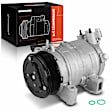 2014 Infiniti QX80 - A/C Compressor, With Clutch, 7-Groove Pulley, 5.6L 8Cyl