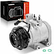 2015 Ford Mustang - A/C Compressor, It Comes With DKS17DS Compressor, Clutch, and 6-Groove Pulley, With Clutch, 6-Groove Pulley, 5.2L 8Cyl